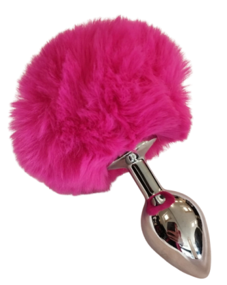 Plug Anal M Pompom Rosa