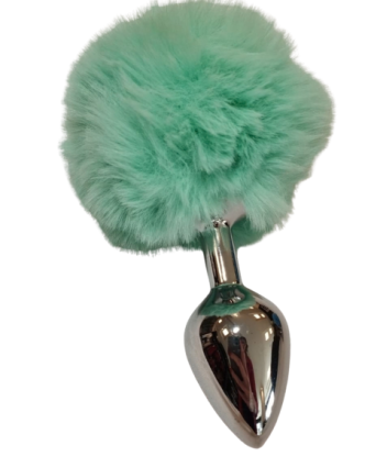 Plug Anal M Pompom Verde