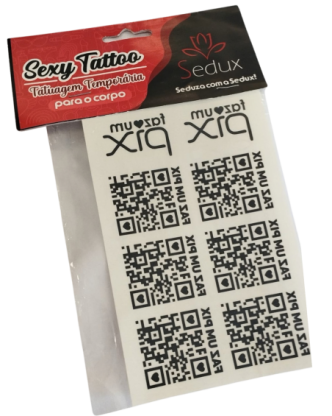 Tatuagem Temporária Faz um Pix