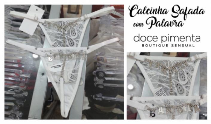 Calcinha com Escrita Bandida