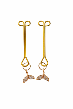 Grampos de Mamilo com pingente