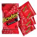 Preservativo Blowtex Morango c/ 03 unidades