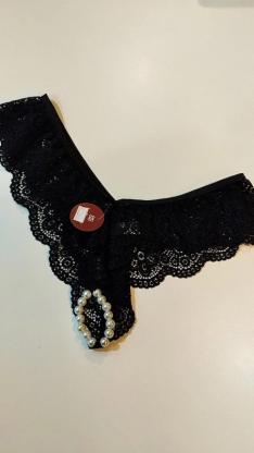 Calcinha Tailandesa Com estimulacao clitoriana Branco