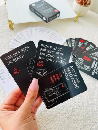 Desejos Drinks Jogo de cartas para casais