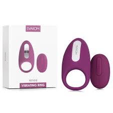 Anel Peniano Com Vibrador Com Controle Remoto - Svakom Winni 